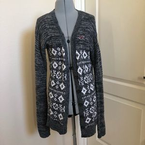 HOLLISTER Fair Isle Cardigan